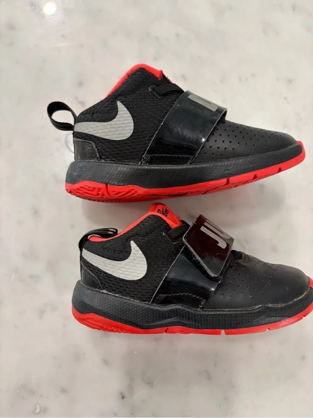 Nike Kids  'Just Do It' Hook-and-Loop Sneakers